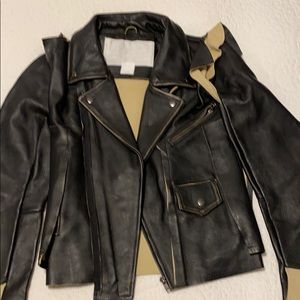 Maison Margiela for H&M super rare leather jacket